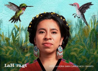 Sara Curruchich, la primera cantautora guatemalteca en cantar en kaqchikel, obtuvo el Galardón Grace de la Fundación Paíz. Foto La Hora: Sara Curruchich.