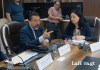 Viceministro de Transperancia Fiscal, Carlos Melgar, junto con la viceministra de Ingresos y Evaluación Fiscal, Patricia Joaquín. Foto La Hora: Joel Maldonado